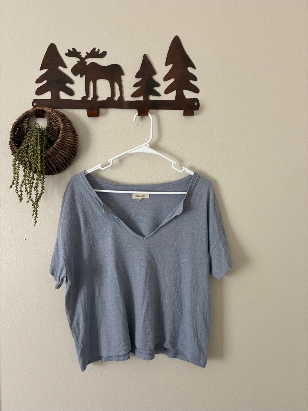 Madewell Split Neck Tee